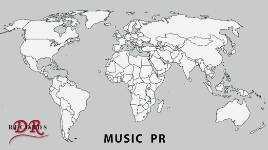 Music PR - World Map